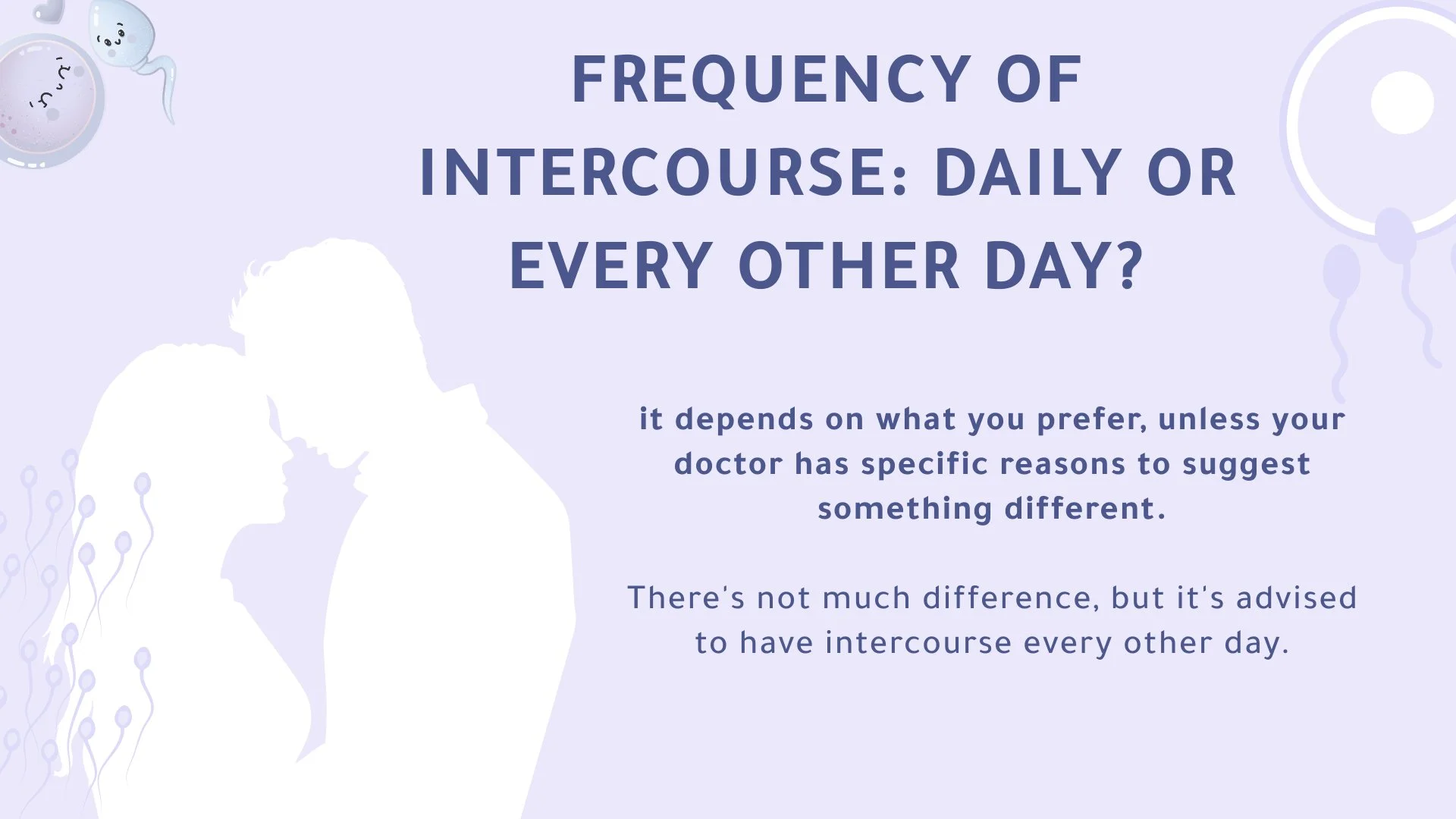 frequency of sex to get pregnant